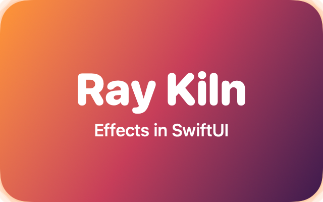 Glow, drawn by SwiftUI