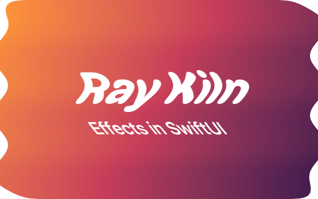 Wave, drawn by SwiftUI