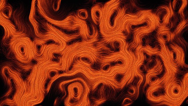 A still from Curl-Noise Flow
